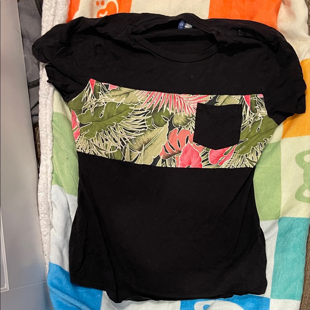 Divided Charcoal Tee